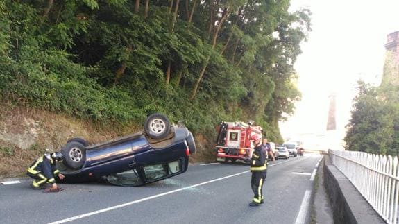 Aparatoso Accidente Sin Heridos | El Diario Vasco